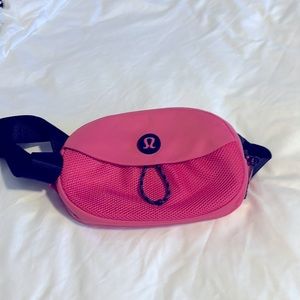 Lululemon watermelon color belt bag!